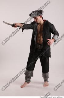 JACK DEAD PIRATE STANDING POSE WITH SWORD